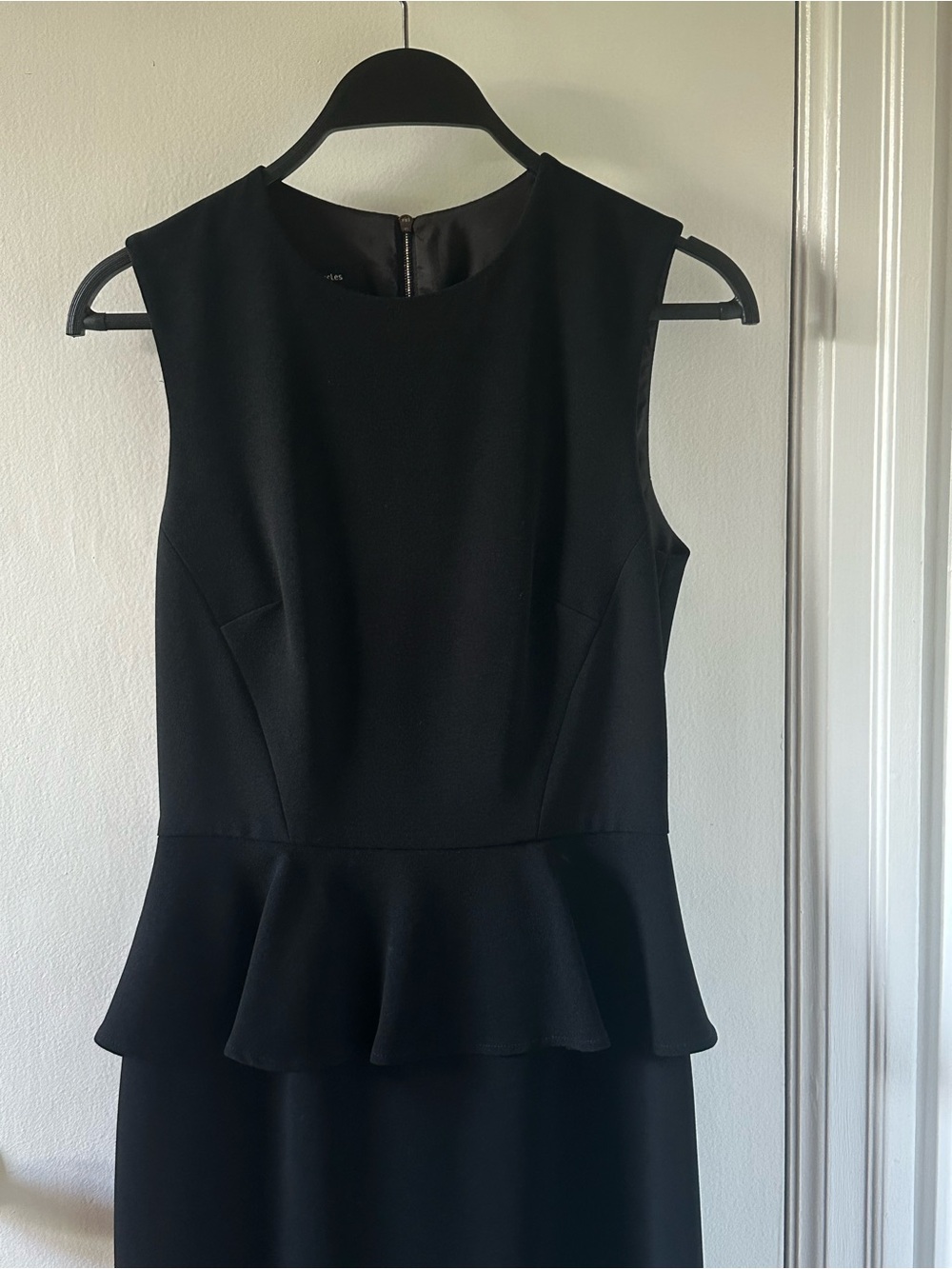 Made in Canada - Black Peplum Dress